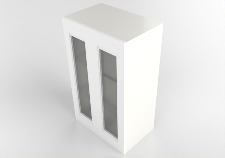 Pensili 3D - Pensile in legno laccato - Ikea - Metod -...