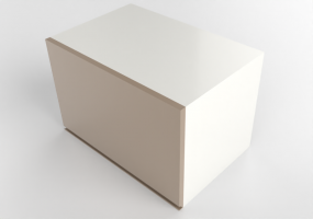 Colgantes 3D - Mueble alto horizontal de madera lacada - Ikea - Metod - Upplöv