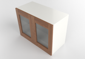 3d Hängeschränke - Hängeschrank aus Holz lackiert - Ikea - Metod - Enköping