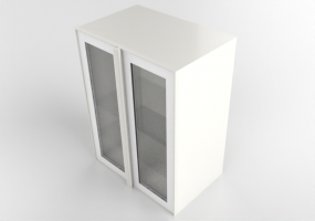 3d Hängeschränke - Hängeschrank aus Holz lackiert - Ikea - Metod - Hejsta