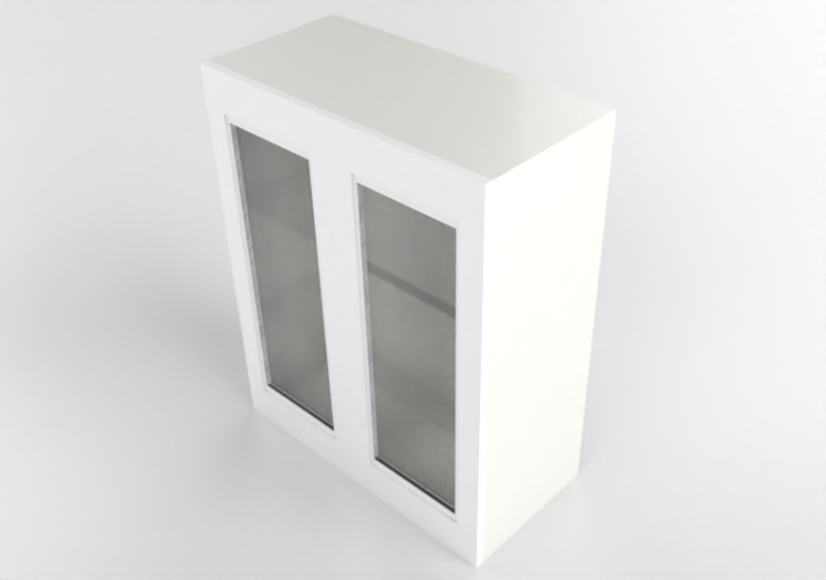 Colgantes 3D - Mueble alto de madera lacada - Ikea - Metod...