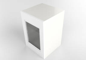 吊柜 - Wall cabinet in lacquered wood - Ikea - Metod - Axstad