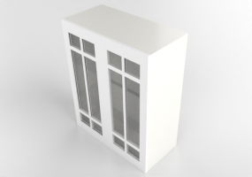 Colgantes 3D - Mueble alto de madera lacada - Ikea - Metod - Stensund