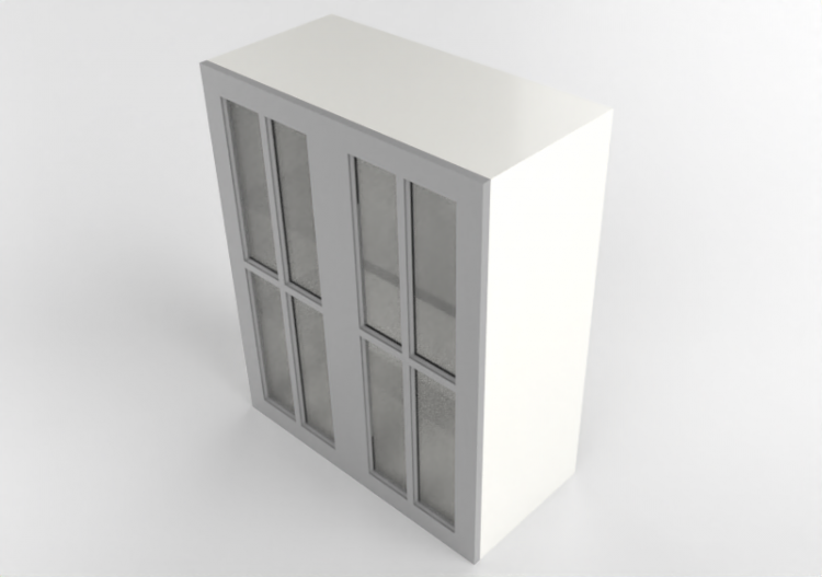 Pensili 3D - Pensile in legno laccato - Ikea - Metod -...