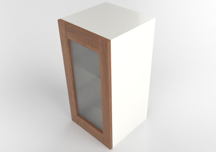 Colgantes 3D - Mueble alto de madera lacada - Ikea - Metod...