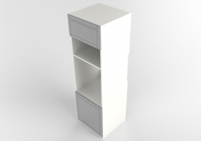 Colunas 3D - M&oacute;vel de coluna de madeira envernizada - Ikea - Metod - Bodbyn