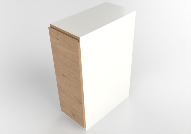 3D Furniture - Wooden piece of furniture - lacquered...