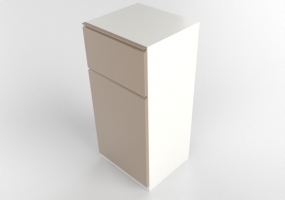 3D M&ouml;bel - Schrank aus Holz lackiert - Ikea - Metod - Maximera - Uppl&ouml;v