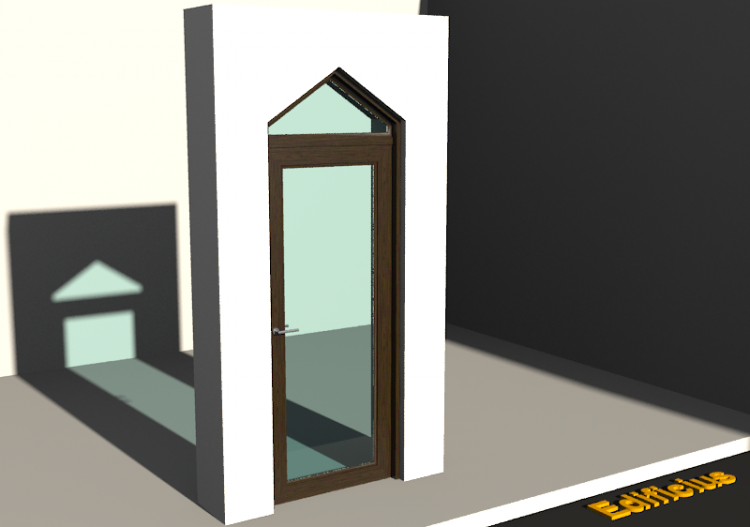 3D Tür/Fenster - Klassisch T[DT] 1DF[1G]+1OBL - ACCA...
