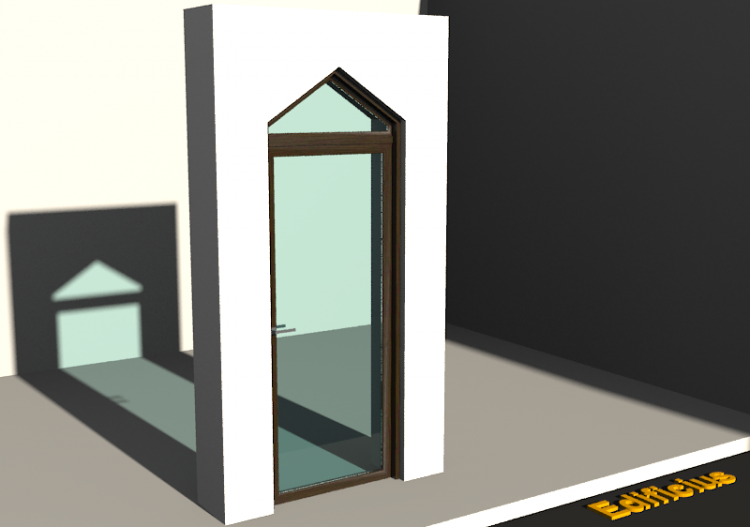 3D Tür/Fenster - Klassisch T[DT] 1DF[AG]+1OBL - ACCA...