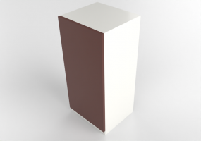 3D M&ouml;bel - Schrank aus Holz lackiert - Ikea - Metod - Maximera
