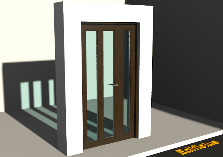 Menuiseries 3D - Classique P[R] 2VB_BVIM[2VV] - ACCA...