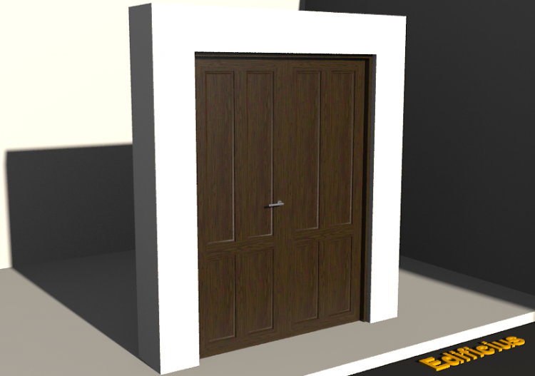 Carpinterías 3D - Clásica P[R] 2HB_SIM[4P] - ACCA software