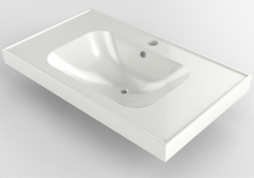 3D Waschbecken - Waschbecken aus Keramik - Ikea - Odensvik