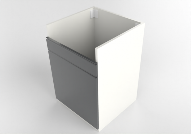 底部 - Lacquered wood sink base cabinet - Ikea - Method -...