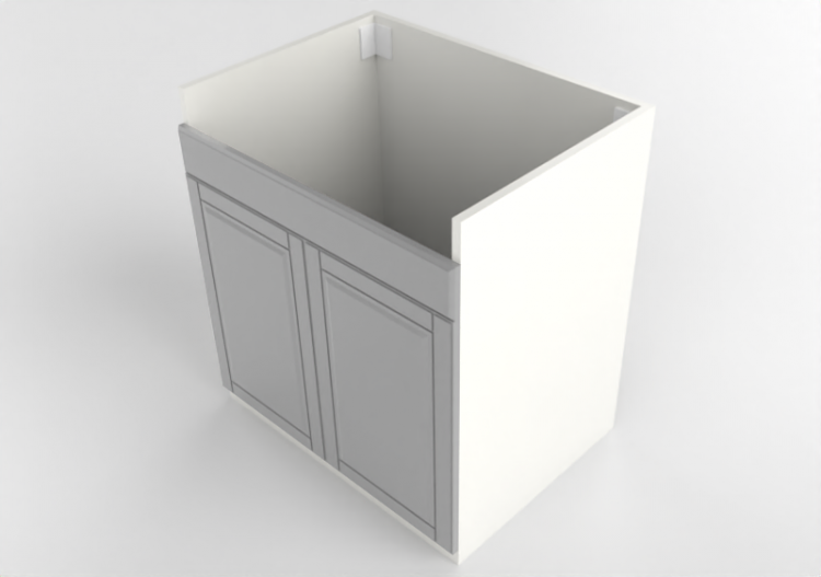 Basi 3D - Mobile base per lavello in legno laccato - Ikea -...