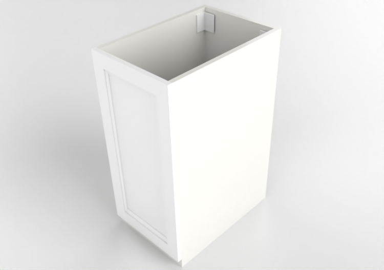 3D Bases - Armario bajo de madera lacada para fregadero -...