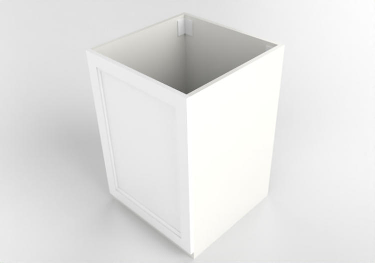 底部 - Lacquered wood sink base cabinet - Ikea - Metod -...