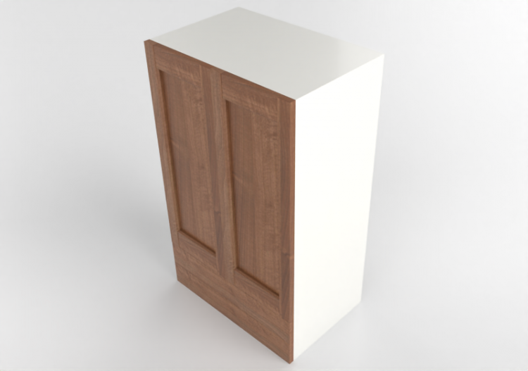 Armoires supérieures 3D - Meuble haut en bois laqué - Ikea...