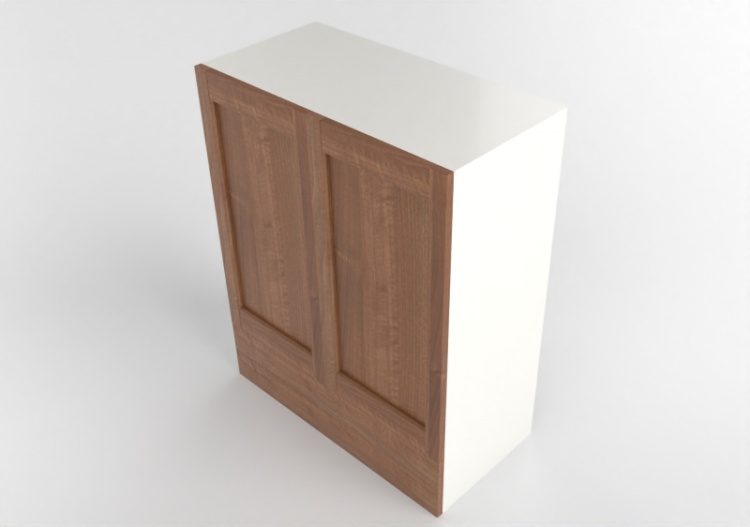 Colgantes 3D - Armario de pared de madera lacada - Ikea -...