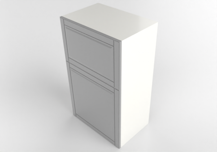 3d Hängeschränke - Hängeschrank aus Holz lackiert - Ikea -...
