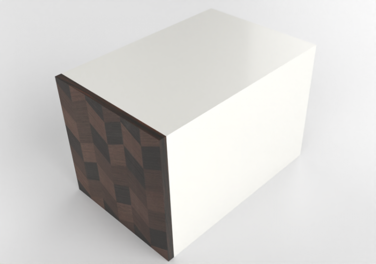 Pensili 3D - Pensile in legno laccato - Ikea - Metod -...