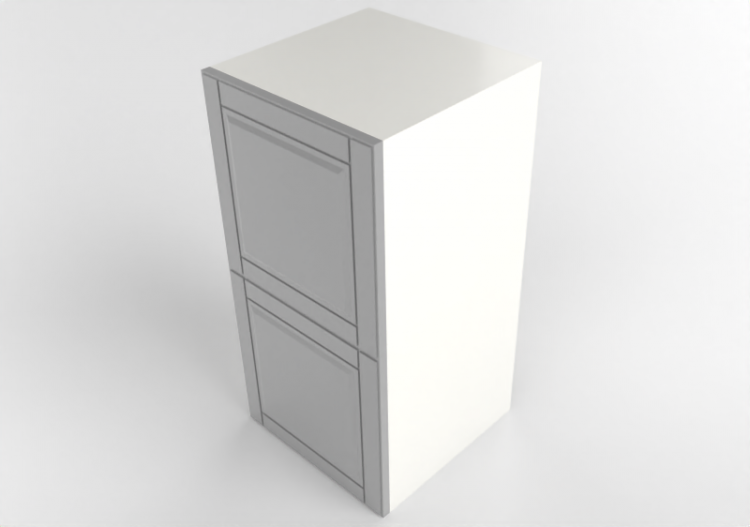 Pensili 3D - Pensile in legno laccato - Ikea - Metod -...