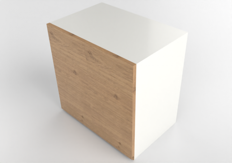 Pensili 3D - Pensile scolapiatti in legno laccato - Ikea -...