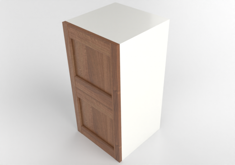 Colgantes 3D - Armario de pared de madera lacada - Ikea -...
