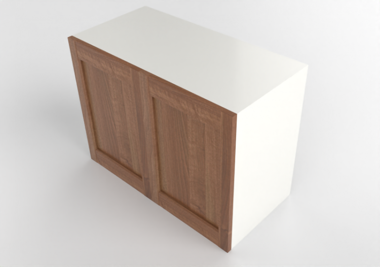 3D Hanging cabinets - Dish rack in lacquered wood - Ikea -...