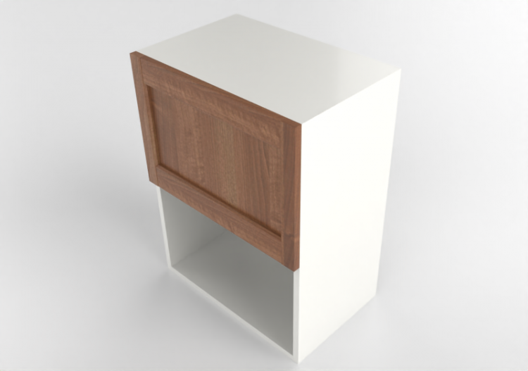 Armoires supérieures 3D - Meuble haut avec espace...
