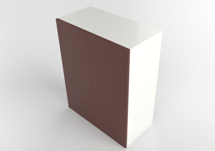 Armoires supérieures 3D - Meuble haut en bois laqué - Ikea...