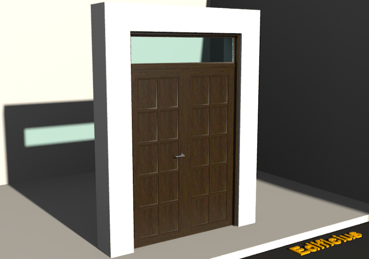 Menuiseries 3D - Classique P[R] 2VB_SIM[10P]+1SPRLC - ACCA...