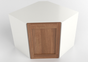 3D Hanging cabinets - Dish rack in lacquered wood - Ikea - Metod - Voxtorp