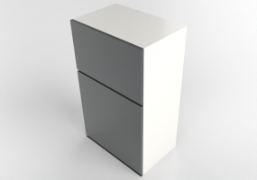 Pensili 3D - Pensile in legno laccato - Ikea - Metod - Upplöv
