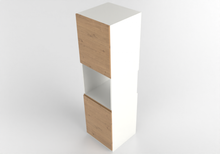Colonnes 3D - Armoire avec espace électroménagers - Ikea -...
