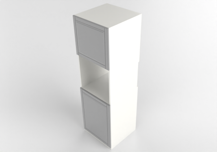 3D Säulen - Hochschrank für Elektrogeräte - Ikea - Metod -...