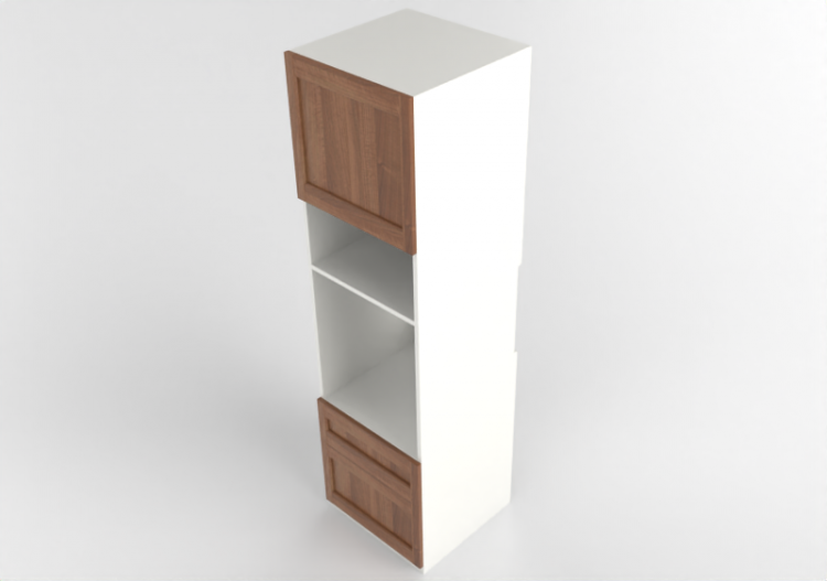 3D Säulen - Hochschrank für Elektrogeräte - Ikea - Metod -...