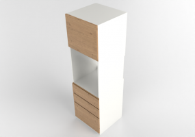 列 - Furniture with recessed appliances - Ikea - Method - Maximera - Voxtorp