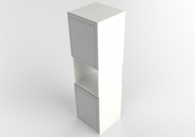 3D Säulen - Hochschrank für Elektrogeräte - Ikea - Metod - Bodbyn