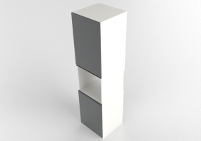 3D Säulen - Hochschrank für Elektrogeräte - Ikea - Metod - Upplöv