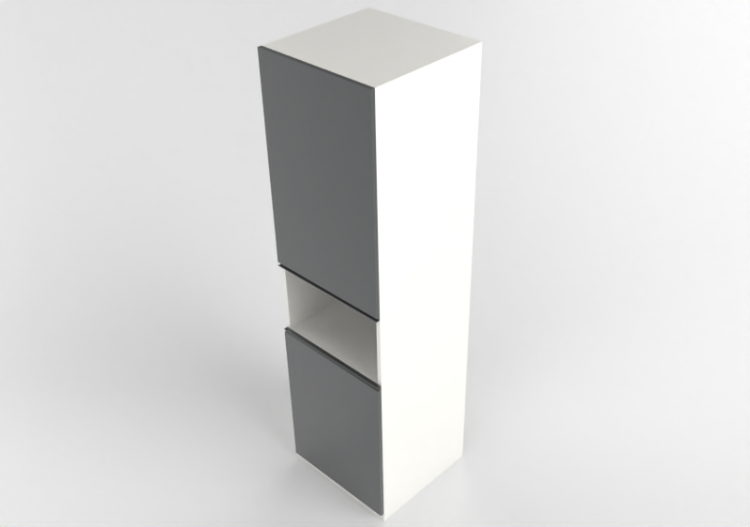 3D Säulen - Hochschrank für Elektrogeräte - Ikea - Metod -...