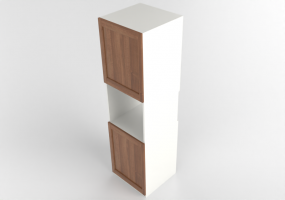 3D Säulen - Hochschrank für Elektrogeräte - Ikea - Metod - Enköping