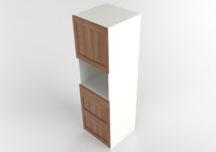 Colonnes 3D - Armoire avec espace électroménagers - Ikea -...