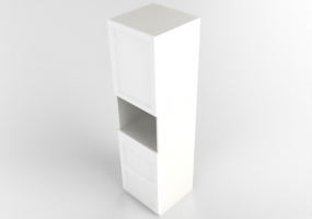 3D Säulen - Hochschrank für Elektrogeräte - Ikea - Metod - Axstad
