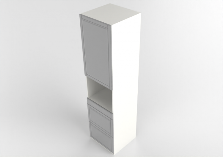 3D Säulen - Hochschrank für Elektrogeräte - Ikea - Metod -...