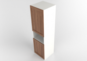 Colonne 3D - Mobile a colonna con incasso elettrodomestici - Ikea - Metod - Enk&ouml;ping