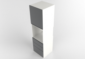 列 - Column cabinet with recessed appliances - Ikea - Method - Upplöv