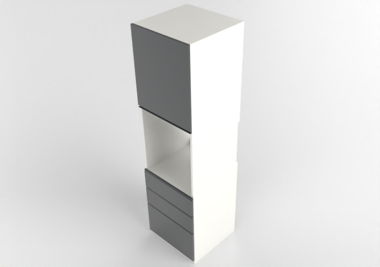 列 - Column cabinet with recessed appliances - Ikea - Method...