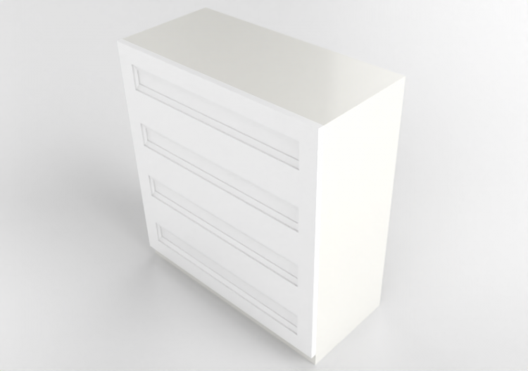Meubles 3D - Meuble en bois laqué - Ikea - Metod -...